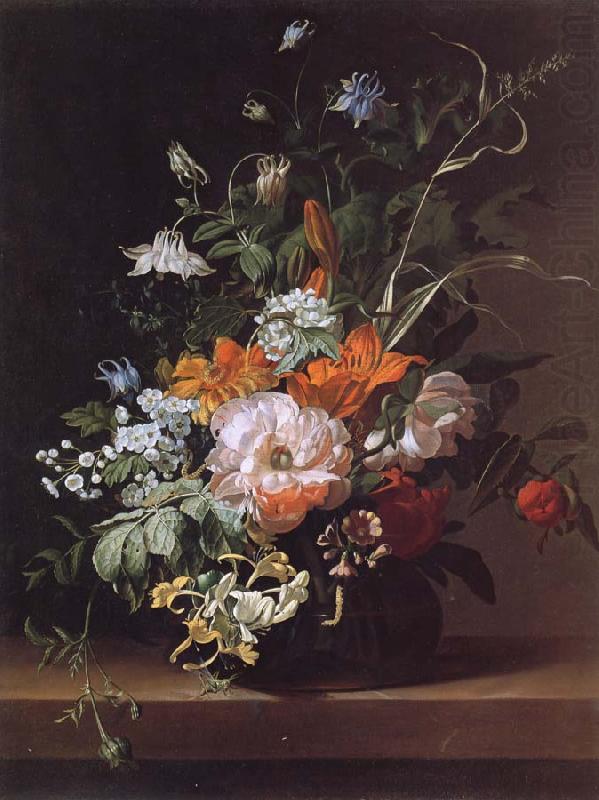 Rachel Ruysch Flowers in a Vase china oil painting image